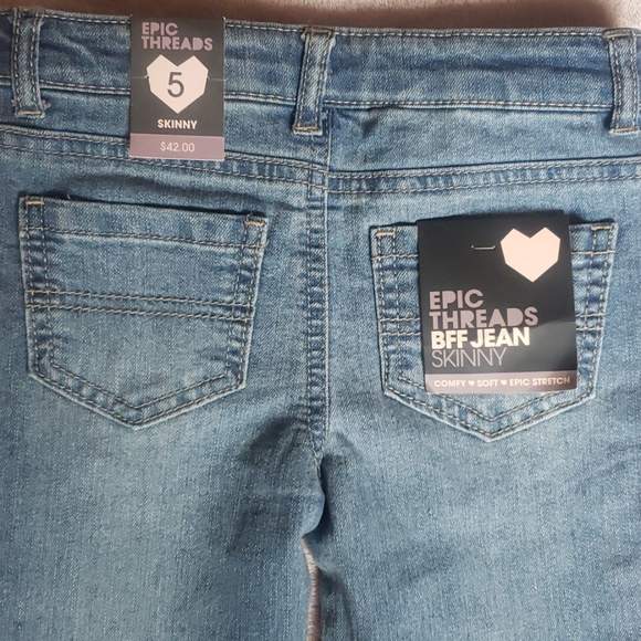 NWT Girls Epic Threads Skinny Jeans - Picture 3 of 6